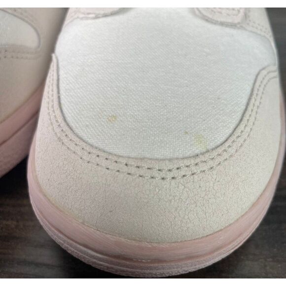 Nike Dunk High Retro PRM Cracked Leather Swoosh: DV0822-100 Size 11.5 - Picture 9 of 11